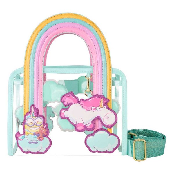 Minions de Loungefly  Bolso de hombro Unicornio Esponjoso