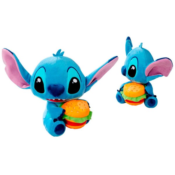 Peluche Stitch Hamburguesa - Disney Lilo & Stitch