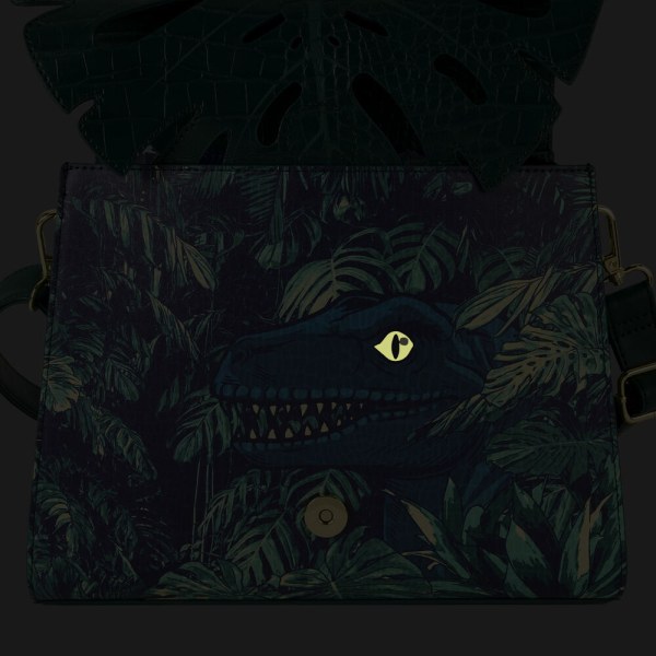 bolsos de hombro Velociraptor de Jurassic World de Loungefly