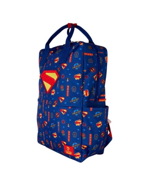 mochilas de nailon Loungefly Marvel Superman de 43 cm