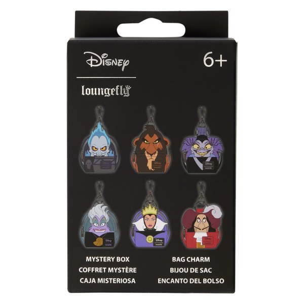 Llavero mini mochila misterio de los villanos - Disney Loungefly