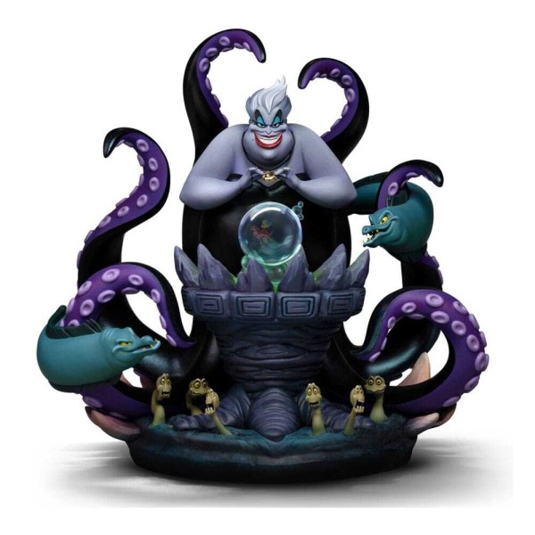 Estatuilla de Villanos de Disney 1 Escala de Arte Deluxe Úrsula 23 cm