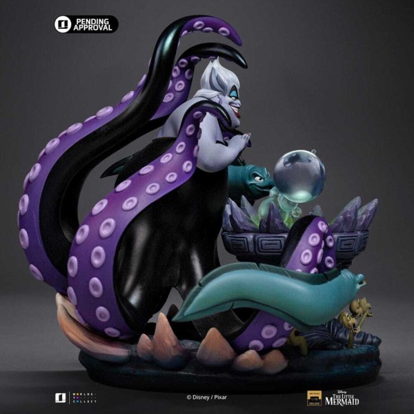 Estatuilla de Villanos de Disney 1 Escala de Arte Deluxe Úrsula 23 cm
