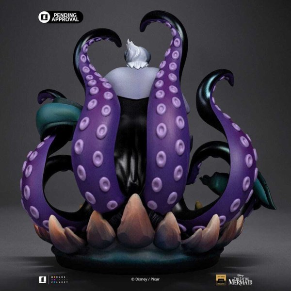 Estatuilla de Villanos de Disney 1 Escala de Arte Deluxe Úrsula 23 cm