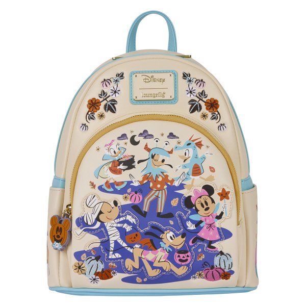MINI MOCHILA MOCHILA DE HALLOWEEN MICKEY Y AMIGOS - DISNEY LOUNGEFLY