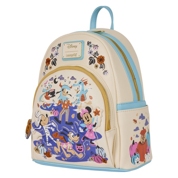 MINI MOCHILA MOCHILA DE HALLOWEEN MICKEY Y AMIGOS - DISNEY LOUNGEFLY