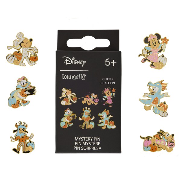 PINS DE LA CAJA HALLOWEEN DE DISFRACES DE HALLOWEEN DE MICKEY Y SUS AMIGOS - DISNEY LOUNGEFLY