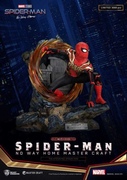 Hombre Araña: Sin Camino a CasaEstatua Master Craft El Hombre Araña Integrado 31 cm
