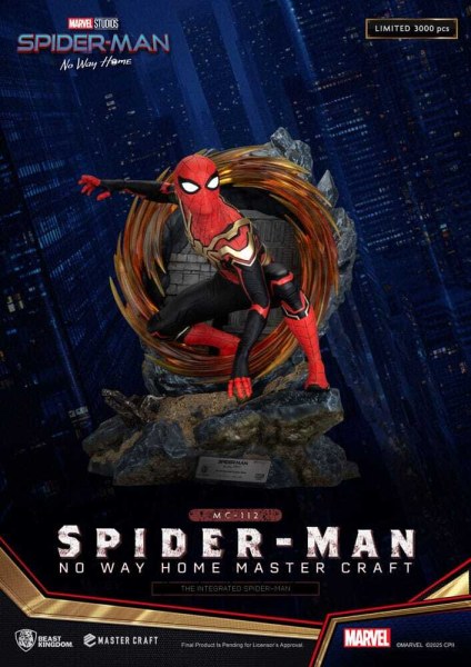 Hombre Araña: Sin Camino a CasaEstatua Master Craft El Hombre Araña Integrado 31 cm