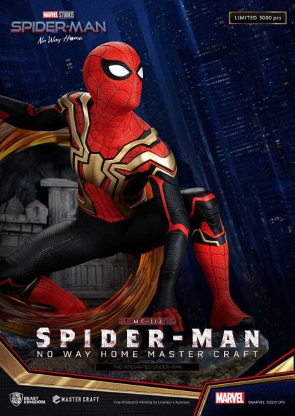 Hombre Araña: Sin Camino a CasaEstatua Master Craft El Hombre Araña Integrado 31 cm