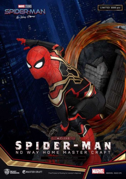 Hombre Araña: Sin Camino a CasaEstatua Master Craft El Hombre Araña Integrado 31 cm