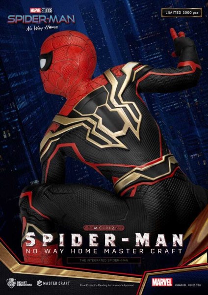 Hombre Araña: Sin Camino a CasaEstatua Master Craft El Hombre Araña Integrado 31 cm