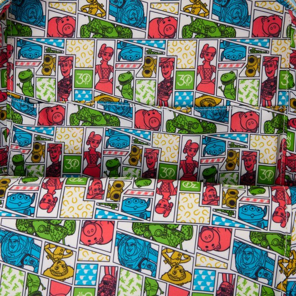 MINI MOCHILA WOODY - LOUNGEFLY DISNEY PIXAR TOY STORY 30 ANIVERSARIO