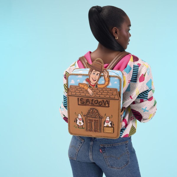 MINI MOCHILA WOODY - LOUNGEFLY DISNEY PIXAR TOY STORY 30 ANIVERSARIO
