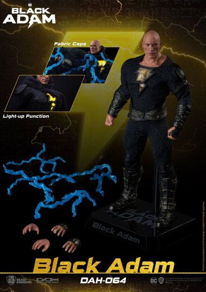 Figura Black Adam Dynamic Action Heroes 1 9 Adam 18 cm