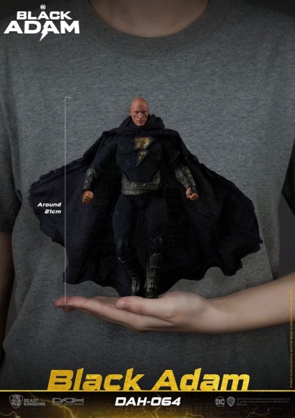 Figura Black Adam Dynamic Action Heroes 1 9 Adam 18 cm