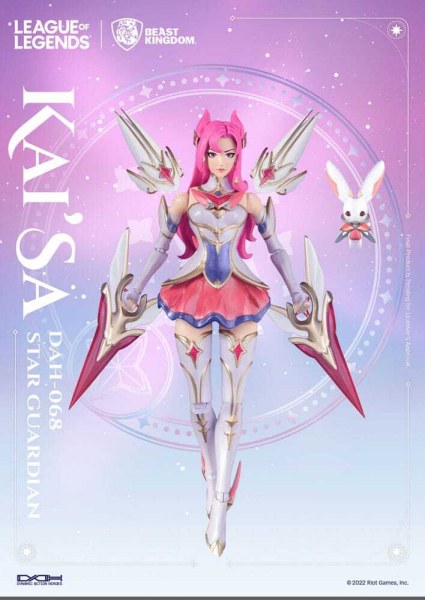 Figura de League of Legends Dynamic Action Heroes 1 9 Guardian Kai'Sa 19 cm