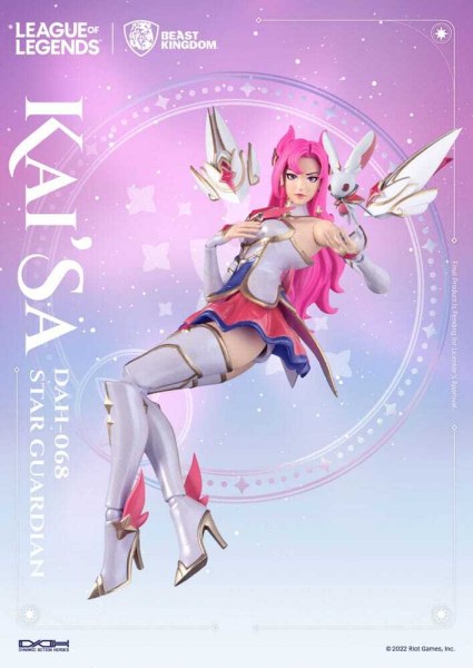 Figura de League of Legends Dynamic Action Heroes 1 9 Guardian Kai'Sa 19 cm