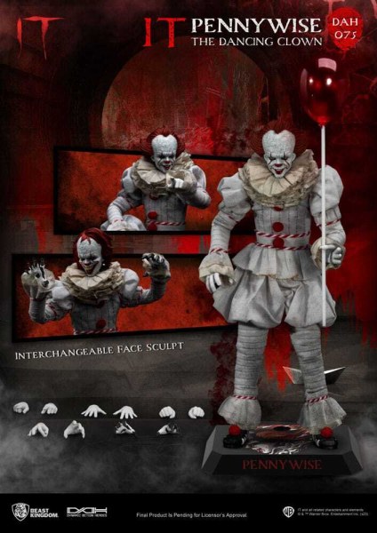 Figura de Pennywise “Él” Dynamic Action Heroes 1 21 9