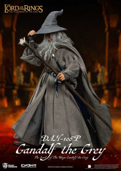 Figura de Gandalf el Gris de El Señor de los Anillos Dynamic Action Heroes 1 de 21 cm