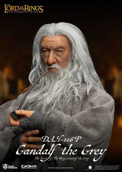 Figura de Gandalf el Gris de El Señor de los Anillos Dynamic Action Heroes 1 de 21 cm