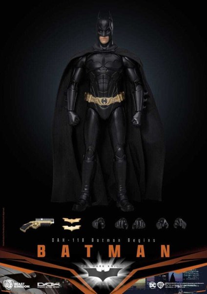 Batman DC Comics Dynamic Action Heroes 1 Batman ( 9 Begins) 21 cm