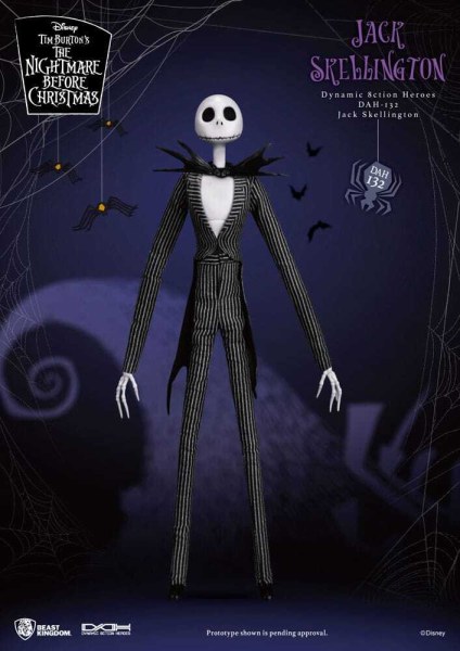 Figura de Jack de 21 cm de Dynamic Action Heroes 1 de Navidad antes de Navidad