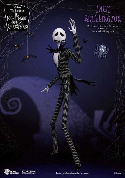 Figura de Jack de 21 cm de Dynamic Action Heroes 1 de Navidad antes de Navidad