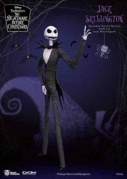 Figura de Jack de 21 cm de Dynamic Action Heroes 1 de Navidad antes de Navidad