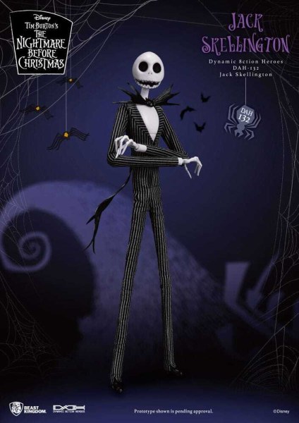 Figura de Jack de 21 cm de Dynamic Action Heroes 1 de Navidad antes de Navidad