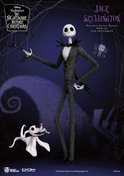 Figura de Jack de 21 cm de Dynamic Action Heroes 1 de Navidad antes de Navidad