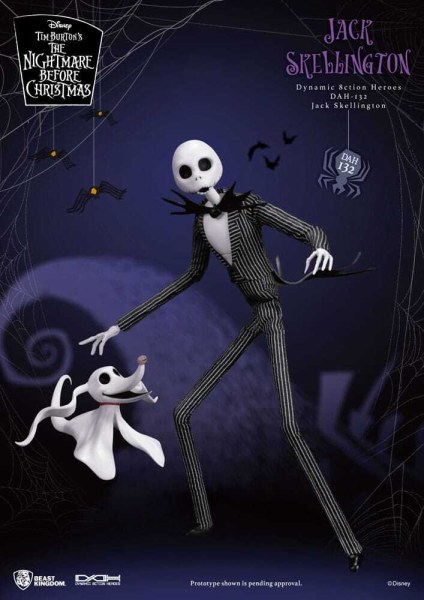 Figura de Jack de 21 cm de Dynamic Action Heroes 1 de Navidad antes de Navidad