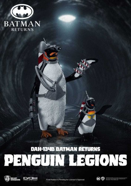 Pack 2 figuras de las Legiones de Pingüinos de Batman Returns