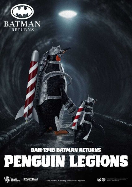 Pack 2 figuras de las Legiones de Pingüinos de Batman Returns