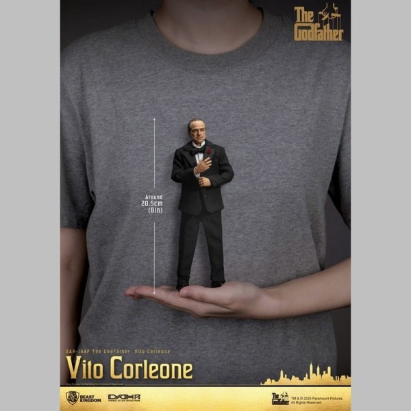 Figura El Padrino Vito Corleone 20 cm