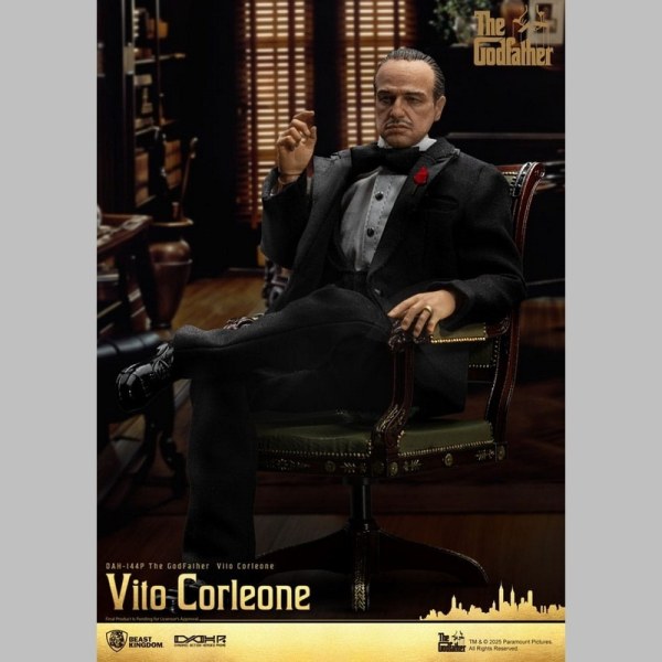 Figura El Padrino Vito Corleone 20 cm