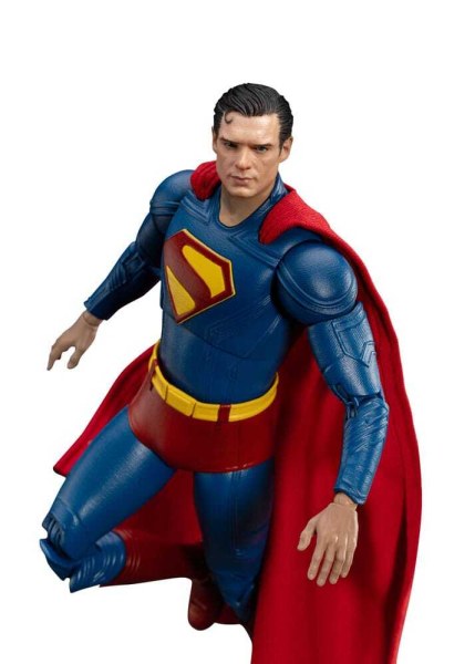 Superman (2025) Figura de Superman y Krypto 21 cm