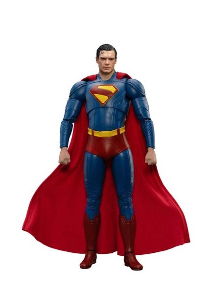 Superman (2025) Figura de Superman y Krypto 21 cm