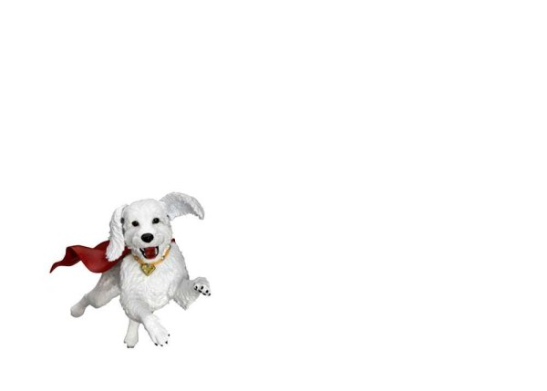 Superman (2025) Figura de Superman y Krypto 21 cm