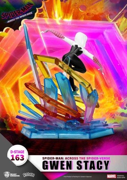 Diorama de PVC Marvel D-Stage Hombre Araña: A través del Spider-Verse Gwen Stacy 15 cm