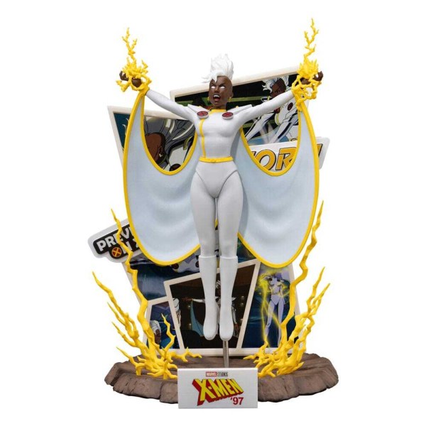 Diorama de PVC de X-Men '97 D-Stage Storm (exclusivo de SDCC) 16 cm