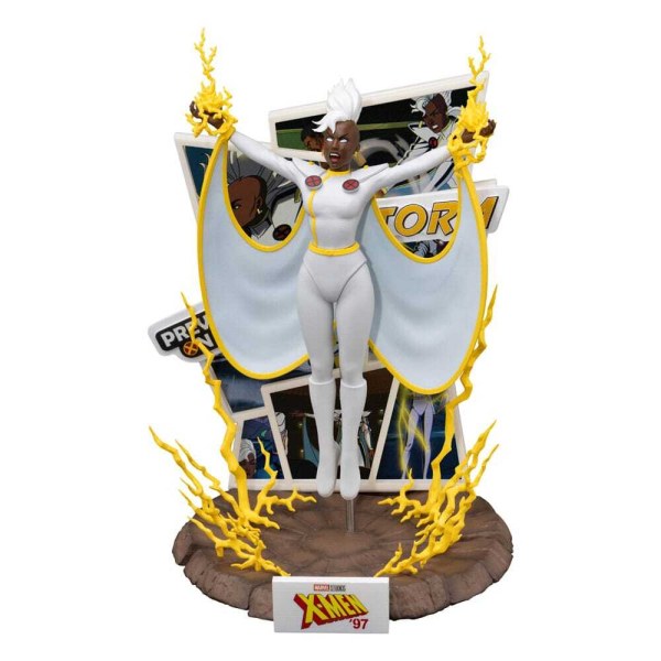 Diorama de PVC de X-Men '97 D-Stage Storm (exclusivo de SDCC) 16 cm