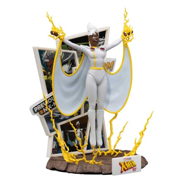 Diorama de PVC de X-Men '97 D-Stage Storm (exclusivo de SDCC) 16 cm