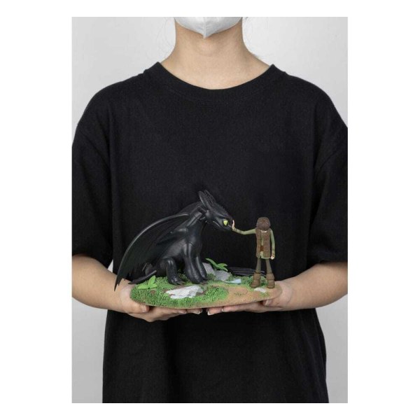 Estatuilla de PVC Dragons D-Stage Desdentao e Hipo 15 cm