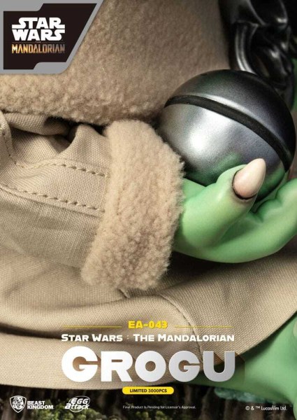Star Wars: The Mandalorian Egg Attack Grogu estatuilla 18 cm