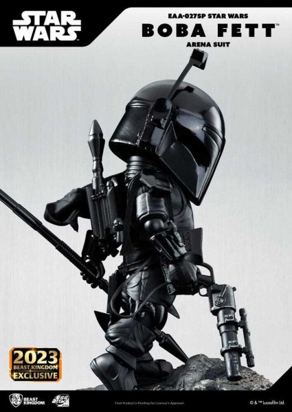 Estatuilla de Star Wars Egg Attack Boba Fett Arena Suit 17 cm