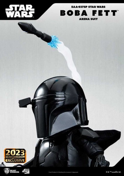 Estatuilla de Star Wars Egg Attack Boba Fett Arena Suit 17 cm