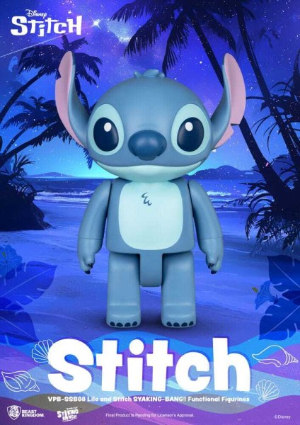 Hucha de vinilo Lilo y Stitch Syaking Bang Stitch 30 cm