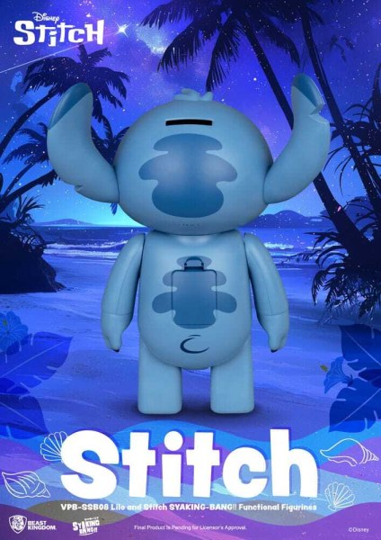 Hucha de vinilo Lilo y Stitch Syaking Bang Stitch 30 cm