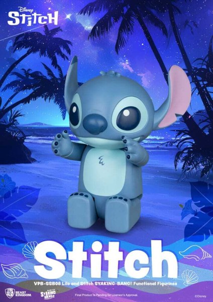 Hucha de vinilo Lilo y Stitch Syaking Bang Stitch 30 cm